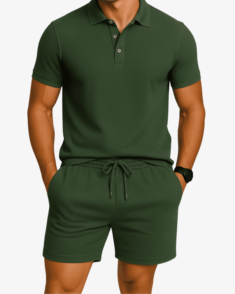 Ensemble Homme Premium (2 pièces) – Tendance Été 2025