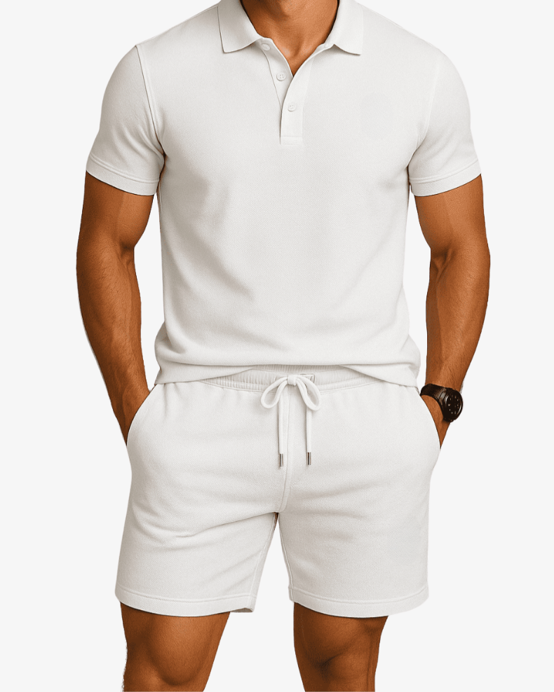 Ensemble Homme Premium (2 pièces) – Tendance Été 2025
