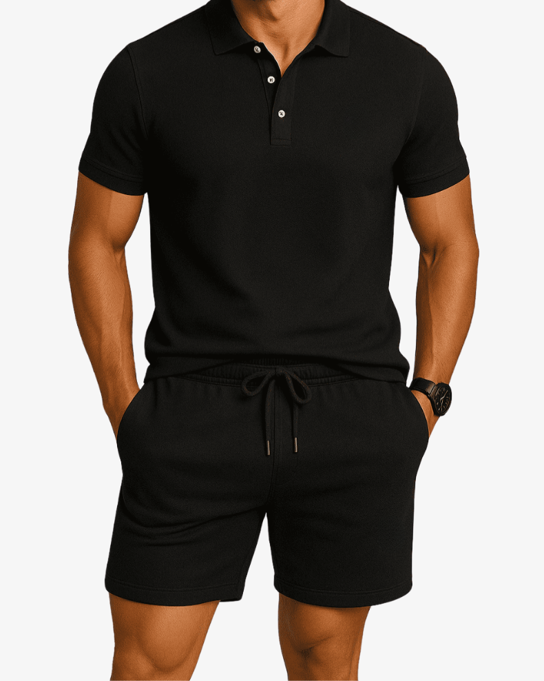 Ensemble Homme Premium (2 pièces) – Tendance Été 2025