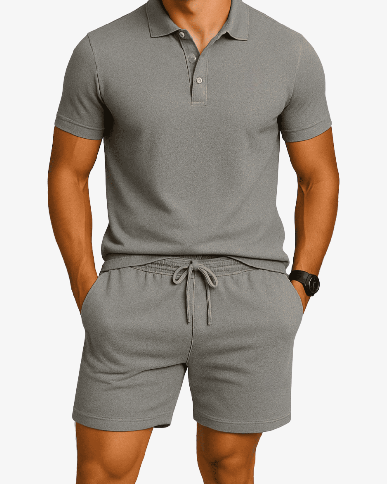 Ensemble Homme Premium (2 pièces) – Tendance Été 2025
