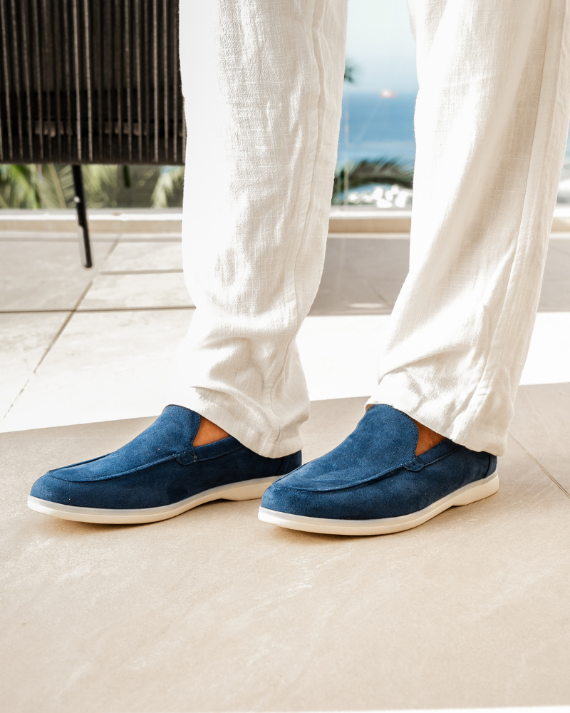 Mocassins en daim