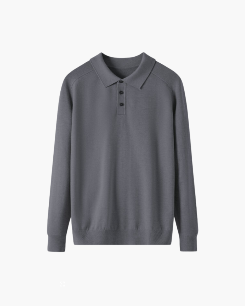 Polo en laine 100 % premium