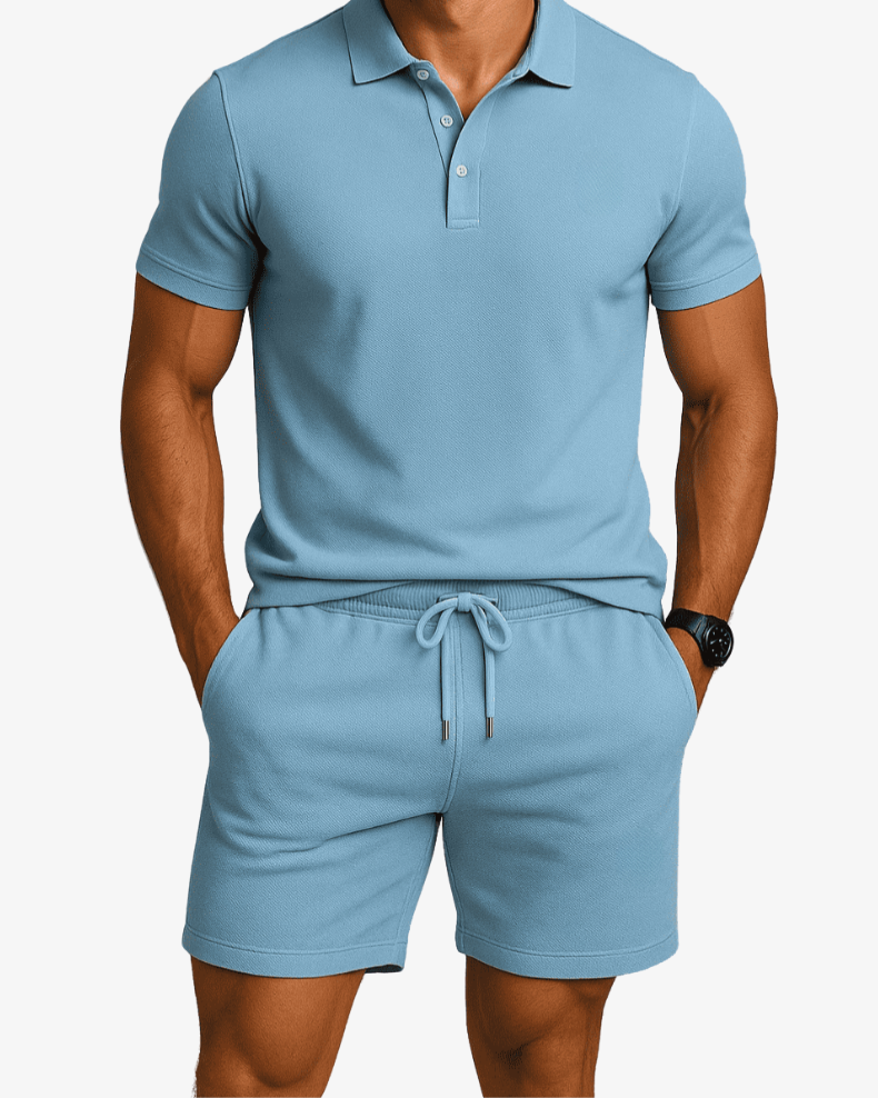 Ensemble Homme Premium (2 pièces) – Tendance Été 2025
