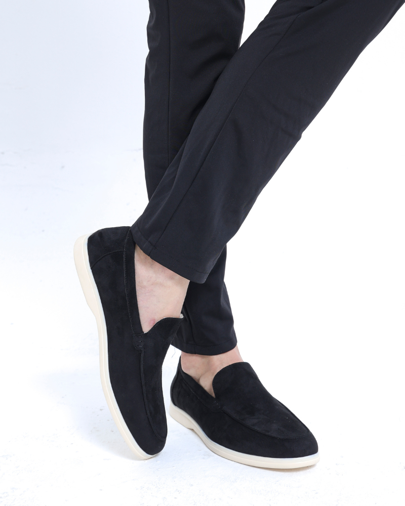 Mocassins en daim
