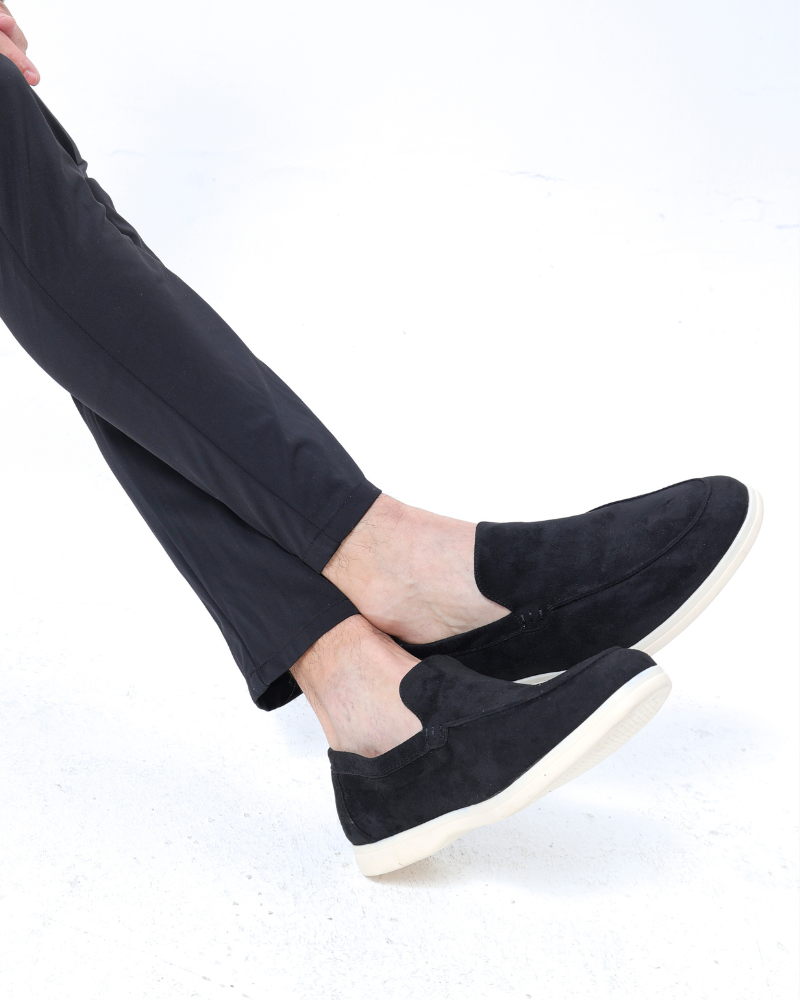 Mocassins en daim