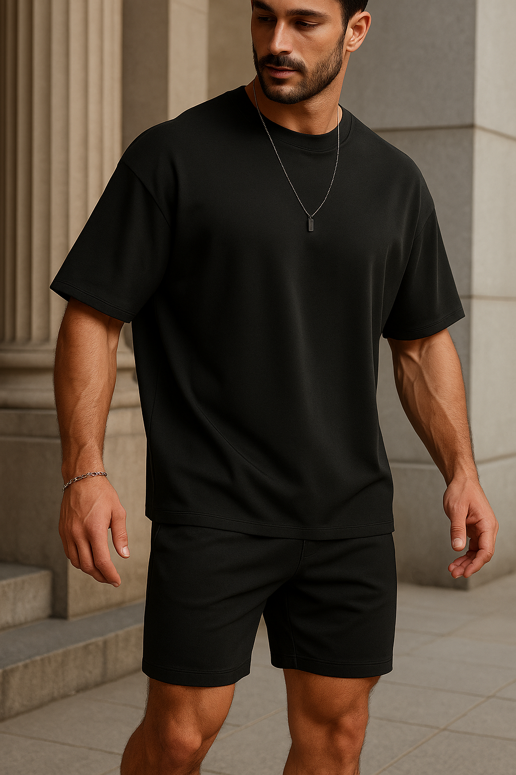 Oversized Set Herren – Modern & Bequem